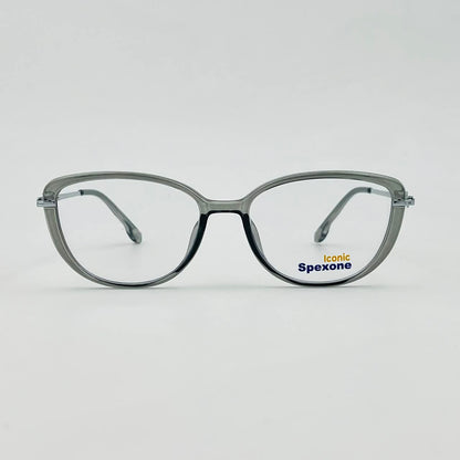 spexone Iconic Grey series:Tr23130 premium  Eyewear  for woman