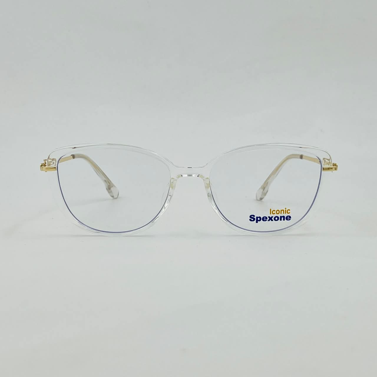 spexone Iconic  transparent white series:Tr23130 premium  Eyewear  for woman