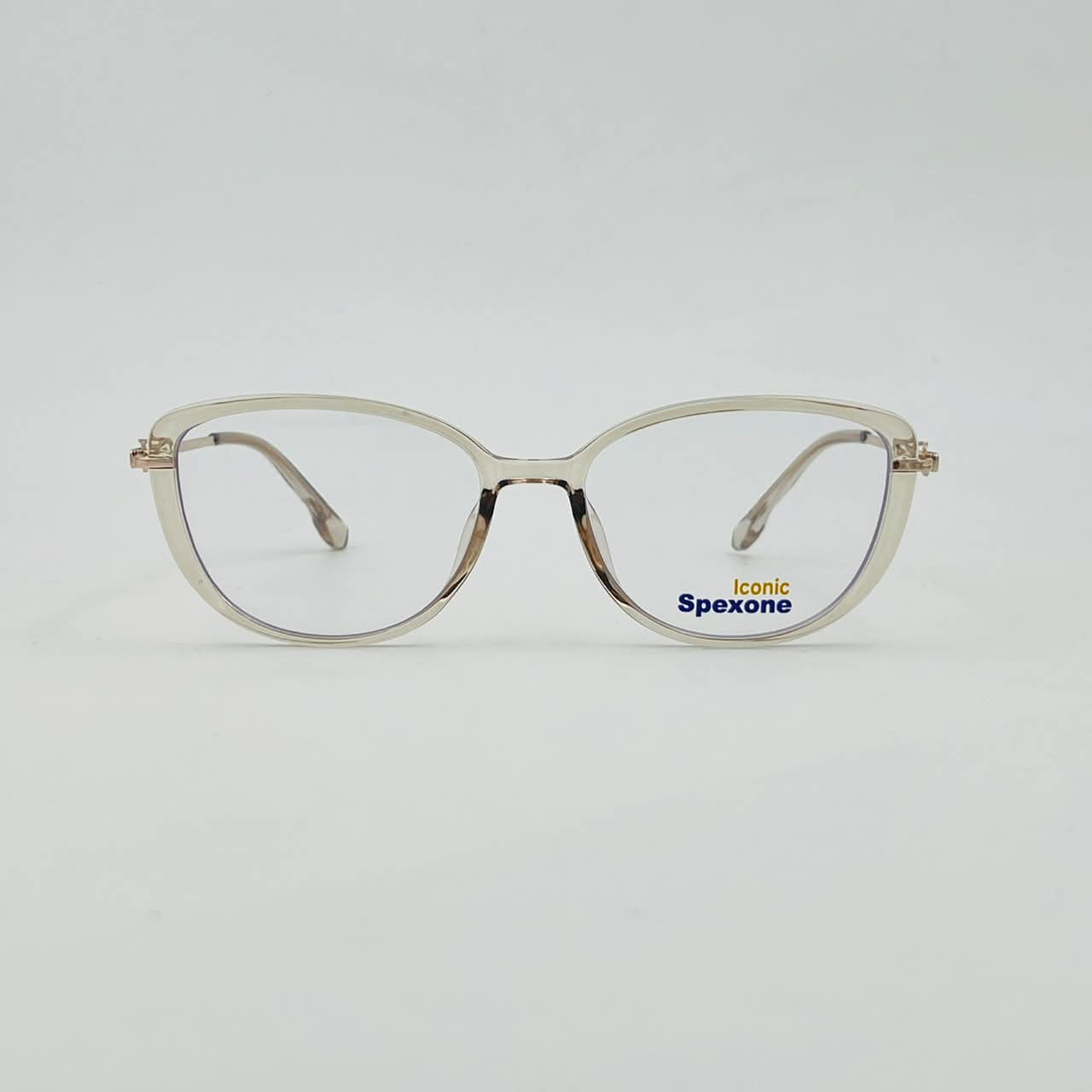 spexone Iconic Light Gold series:Tr23130 premium  Eyewear  for woman