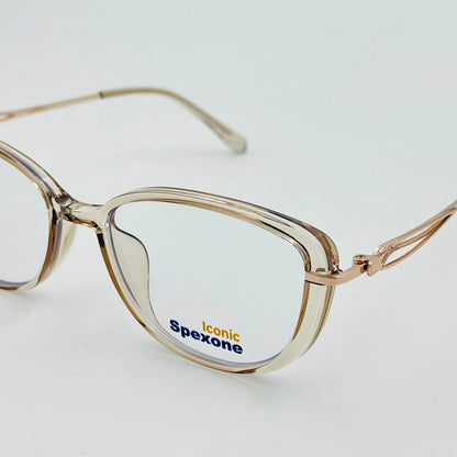 spexone Iconic Light Gold series:Tr23130 premium  Eyewear  for woman