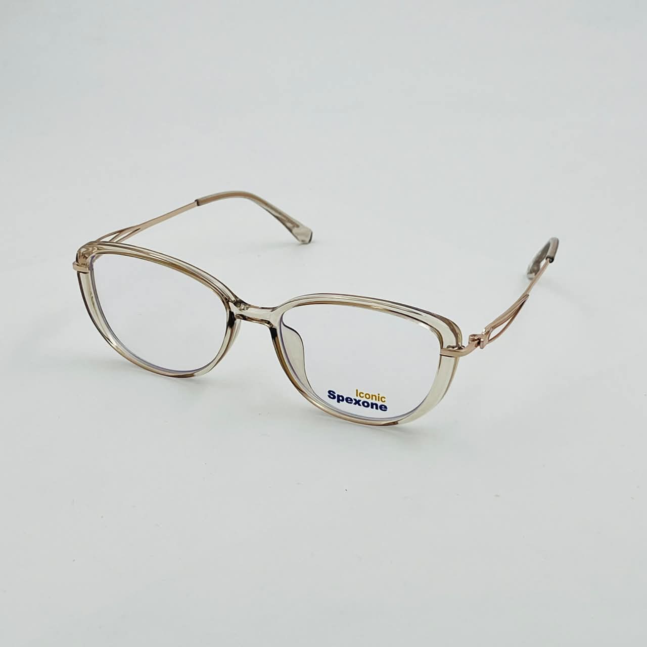 spexone Iconic Light Gold series:Tr23130 premium  Eyewear  for woman