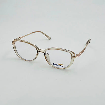 spexone Iconic Light Gold series:Tr23130 premium  Eyewear  for woman