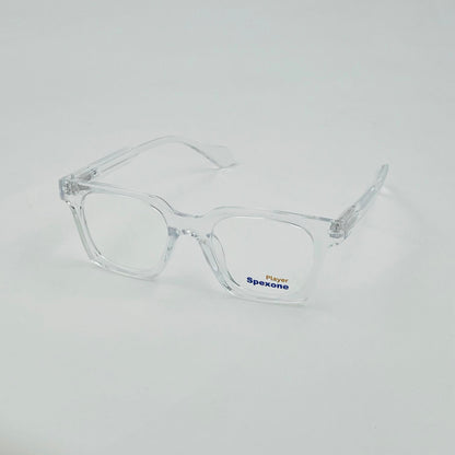 spexone player Transparent white series: premium  Eyewear  for man and woman