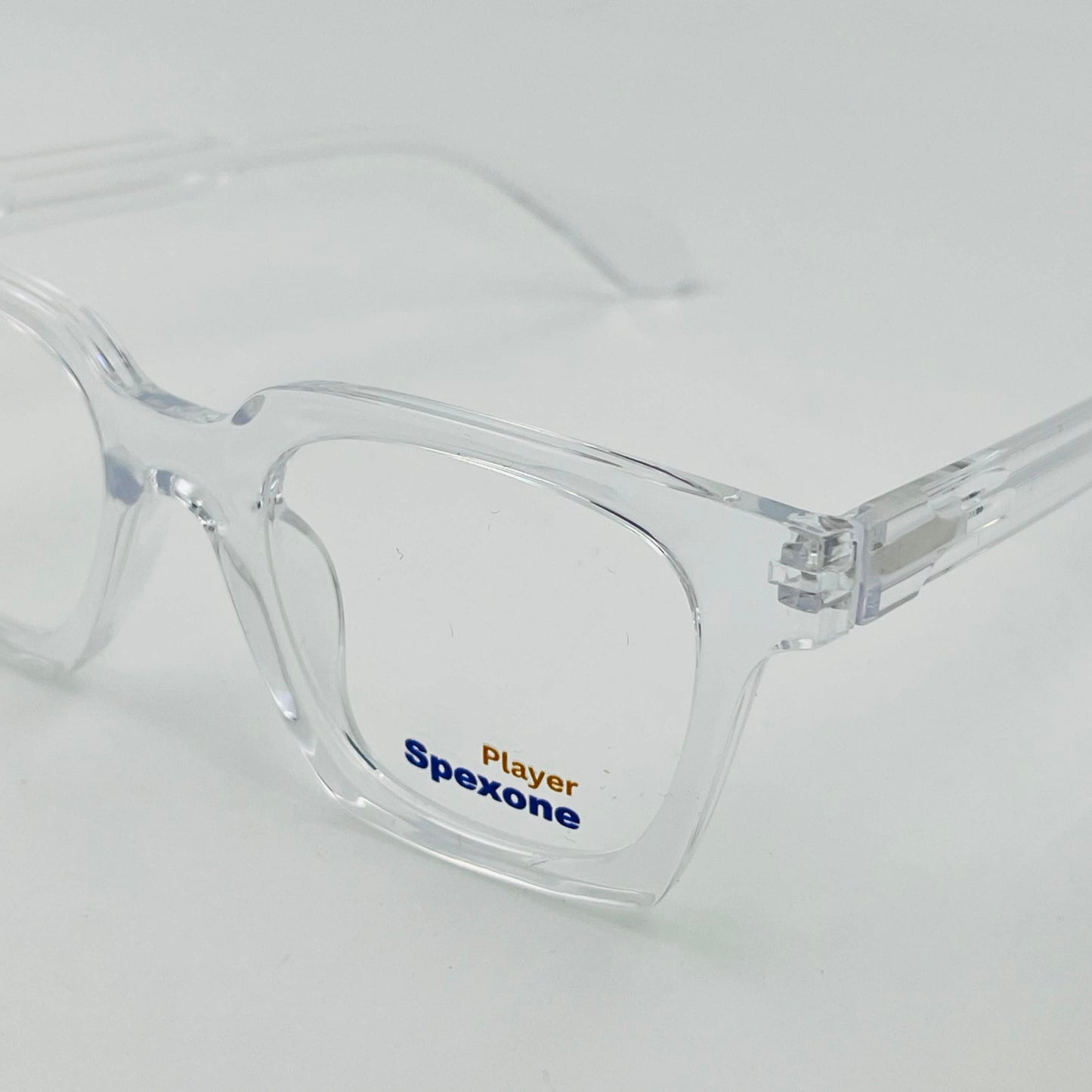 spexone player Transparent white series: premium  Eyewear  for man and woman