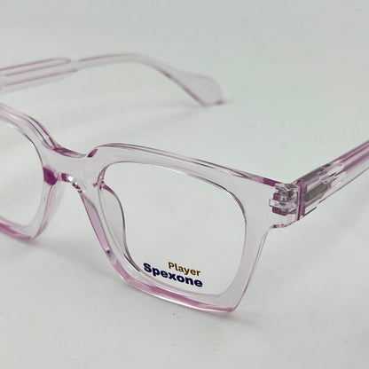 spexone player transparent pink series: premium  Eyewear  for man and woman