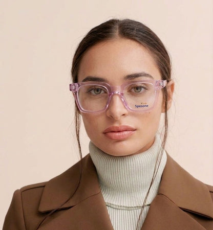 spexone player transparent pink series: premium  Eyewear  for man and woman