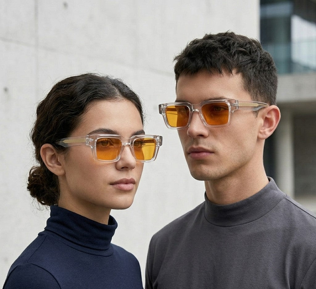 spexone specmith Transparent white series: premium  Sunglass  for man and woman