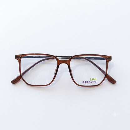 Spexone Lite Translucent brown series: premium  Eyewear for man & woman