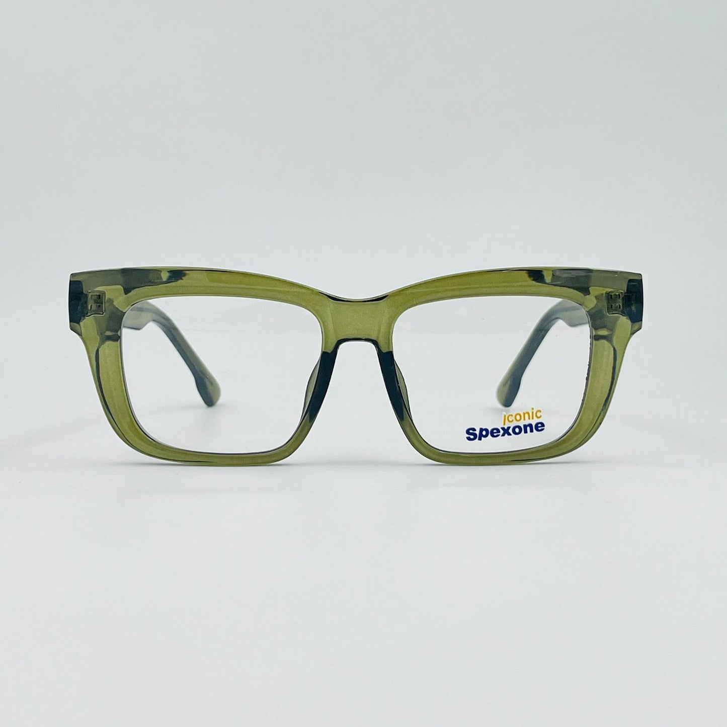 Spexone iconic Translucent green series: premium  Eyewear for man & woman