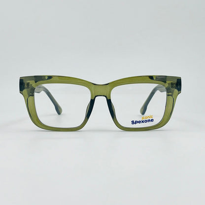 Spexone iconic Translucent green series: premium  Eyewear for man & woman