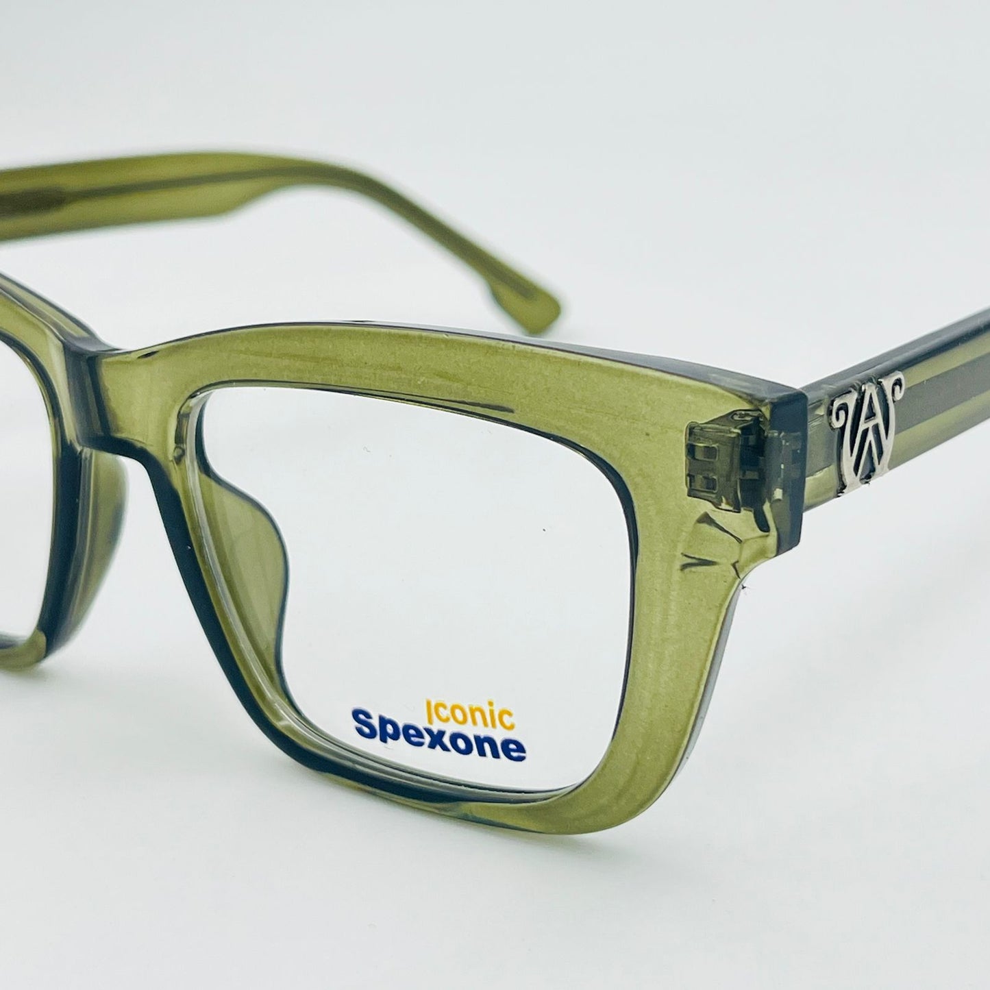 Spexone iconic Translucent green series: premium  Eyewear for man & woman