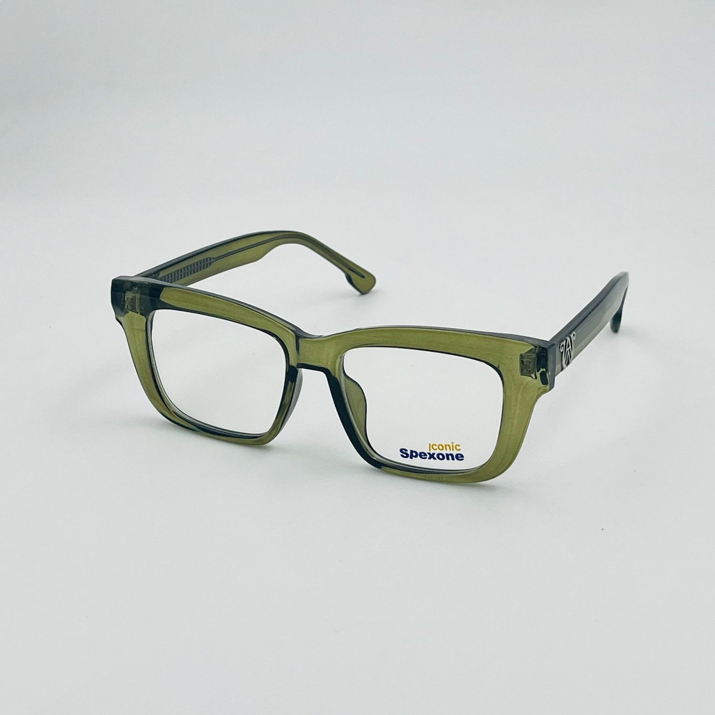 Spexone iconic Translucent green series: premium  Eyewear for man & woman