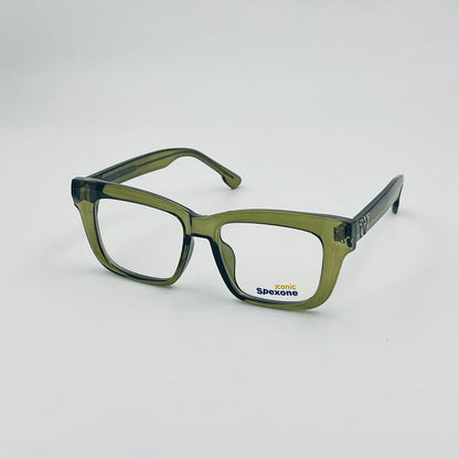 Spexone iconic Translucent green series: premium  Eyewear for man & woman