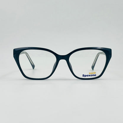 Spexone iconic glossy black series: premium  Eyewear for woman