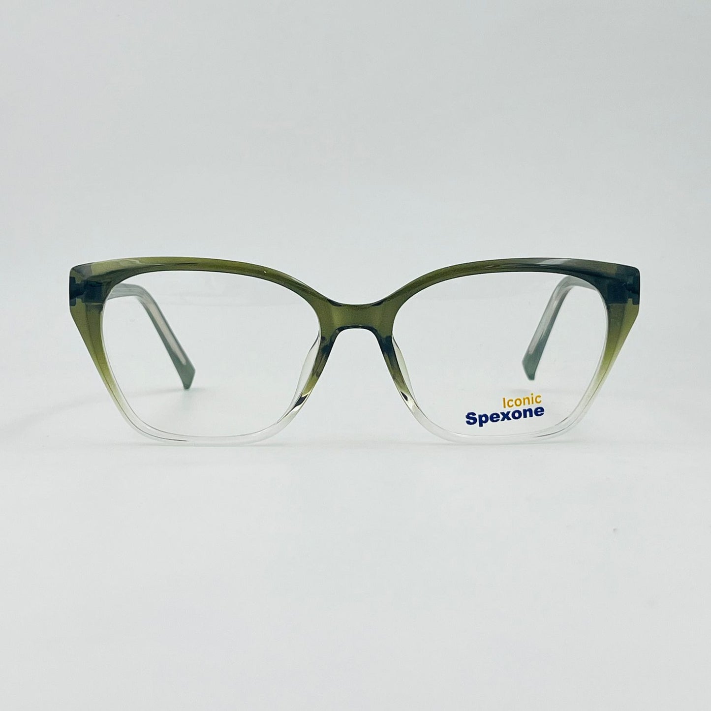 Spexone iconic green gradient series: premium  Eyewear for woman