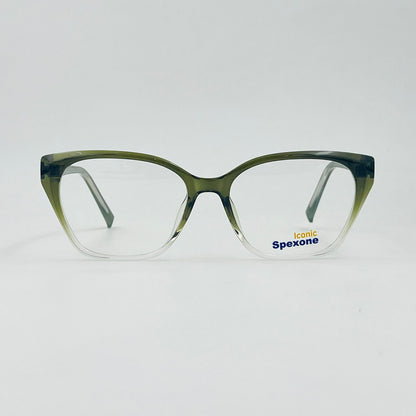 Spexone iconic green gradient series: premium  Eyewear for woman