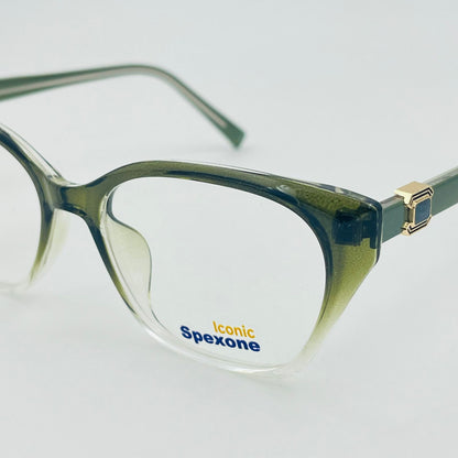 Spexone iconic green gradient series: premium  Eyewear for woman