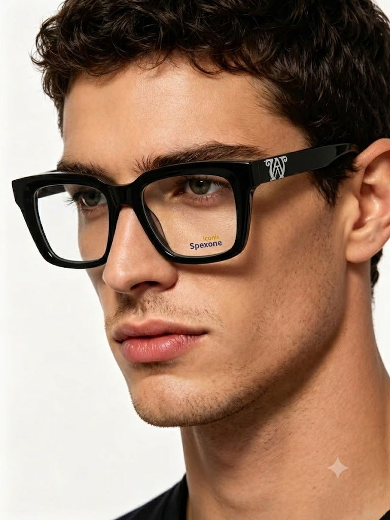 Spexone iconic Matte black series: premium  Eyewear for man & woman