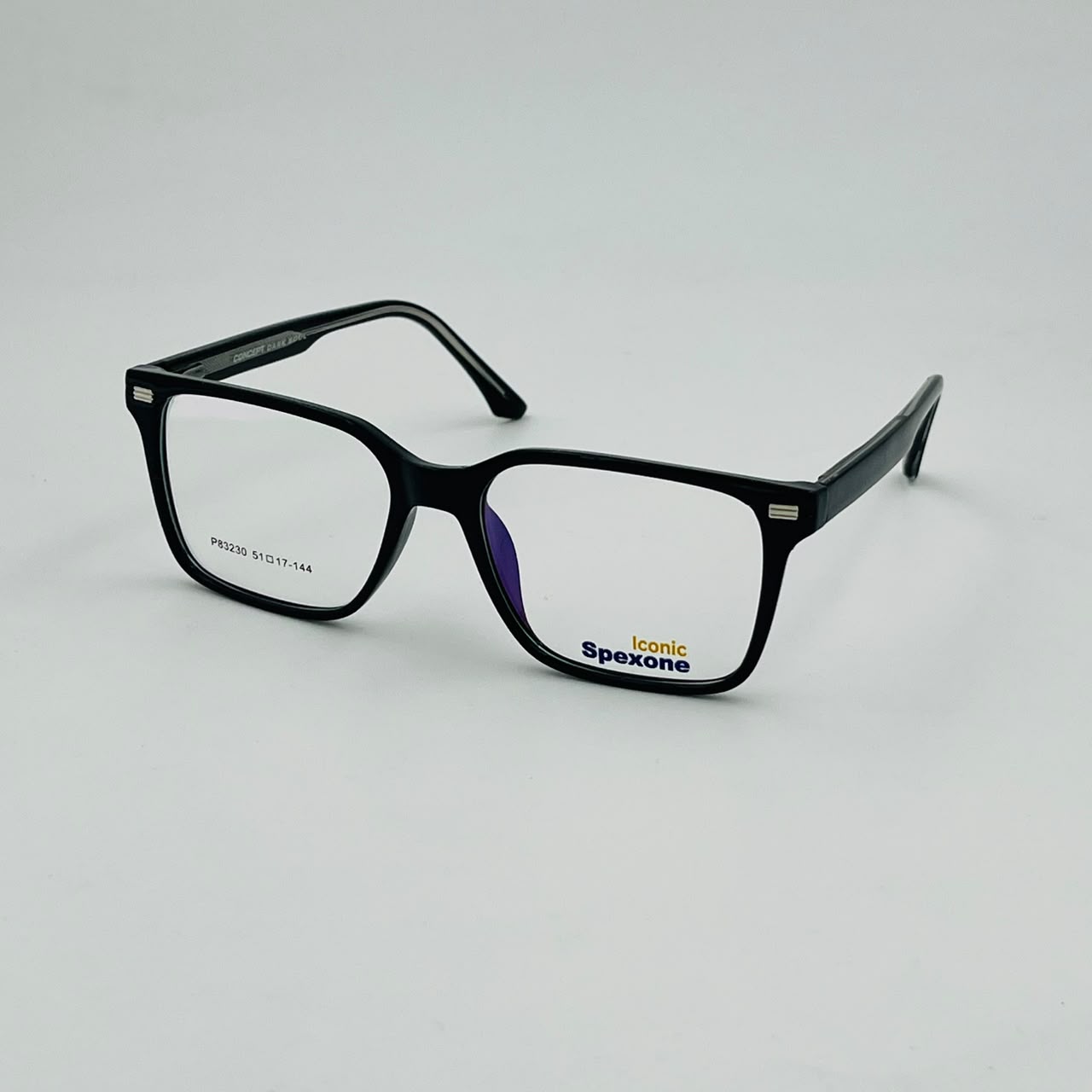 Spexone Iconic Black series:P83284 premium  Eyewear for man & woman
