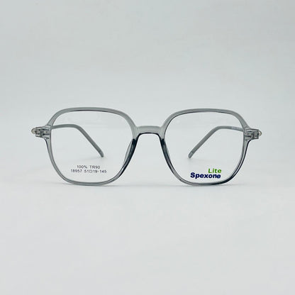 Spexone lite transparent grey  spexone series:  premium  Eyewear for man & woman