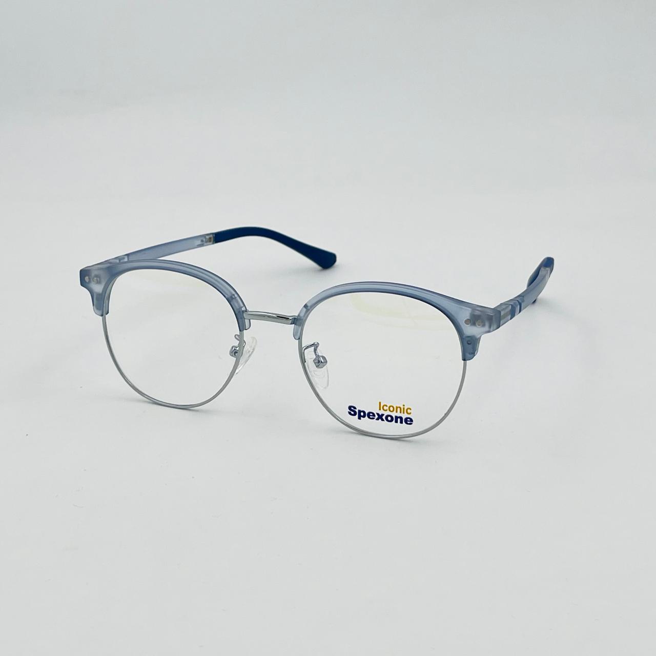 Spexone Iconic translucent blue series:LE71010 premium  Eyewear for man & woman