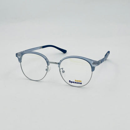 Spexone Iconic translucent blue series:LE71010 premium  Eyewear for man & woman