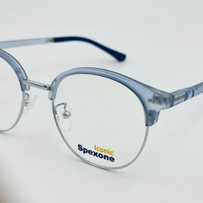 Spexone Iconic translucent blue series:LE71010 premium  Eyewear for man & woman