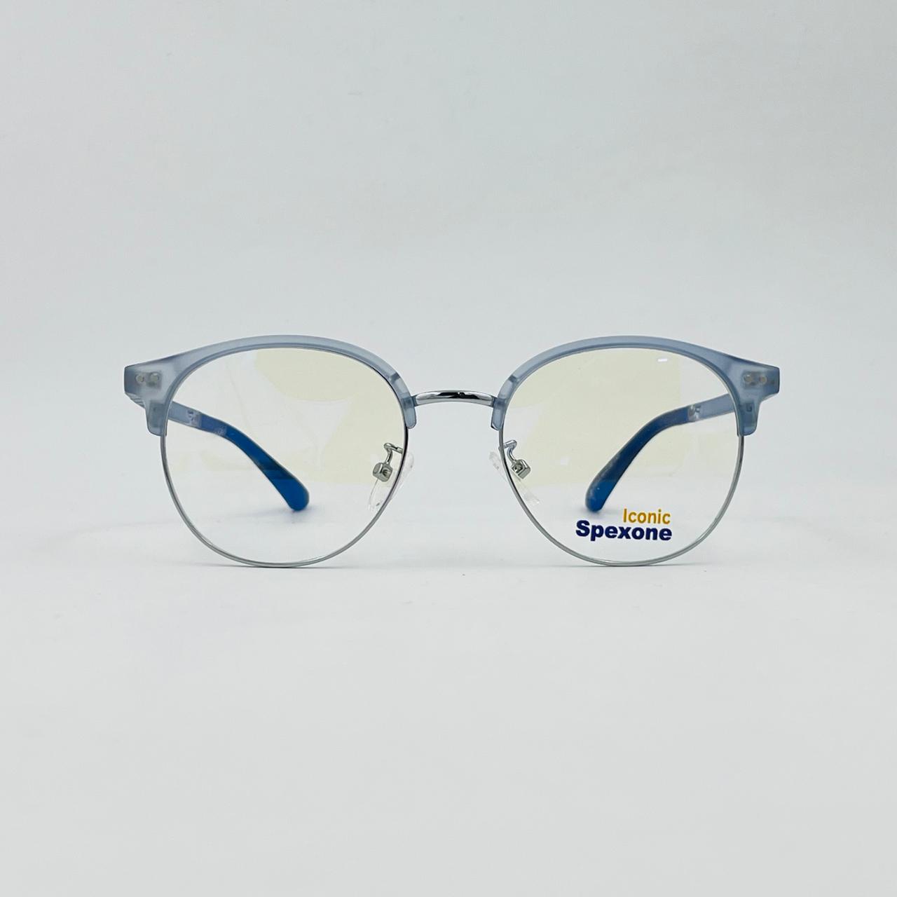 Spexone Iconic translucent blue series:LE71010 premium  Eyewear for man & woman