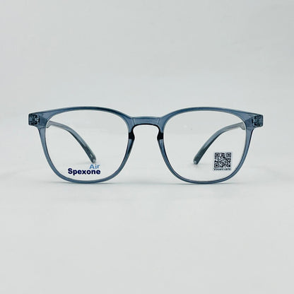 Spexone hustler Air transparent blue series:  premium  Eyewear for man & woman