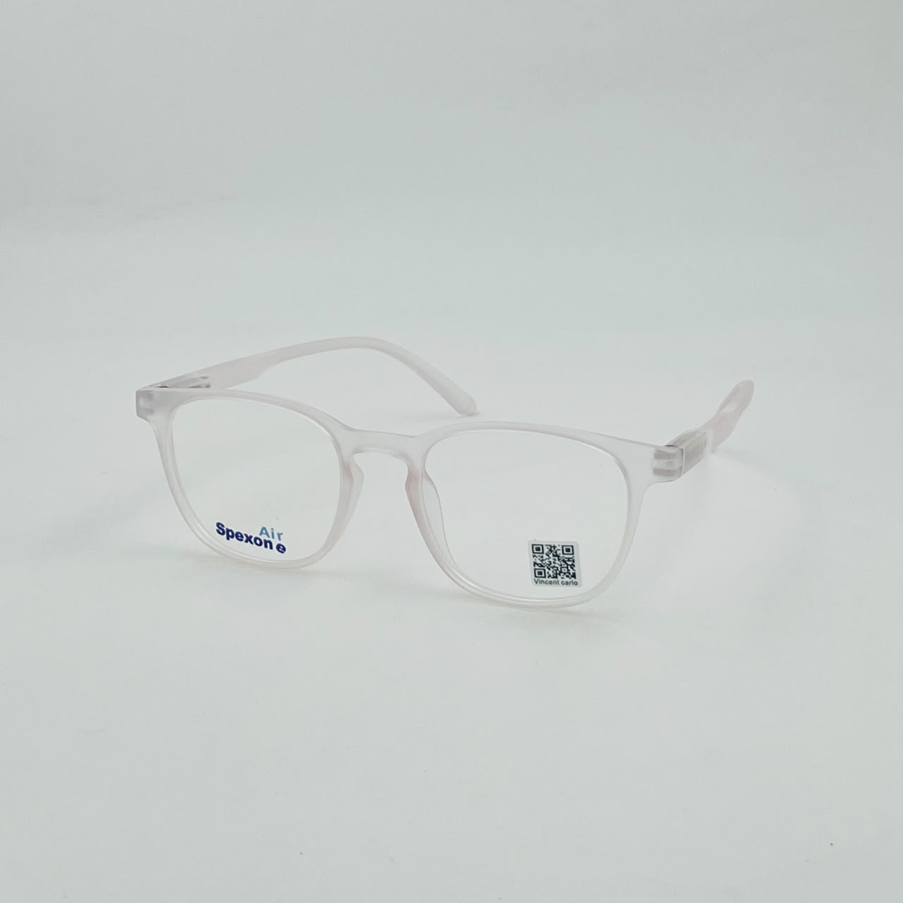 Spexone hustler Air transparent white series:  premium  Eyewear for man & woman