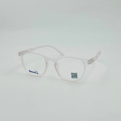 Spexone hustler Air transparent white series:  premium  Eyewear for man & woman