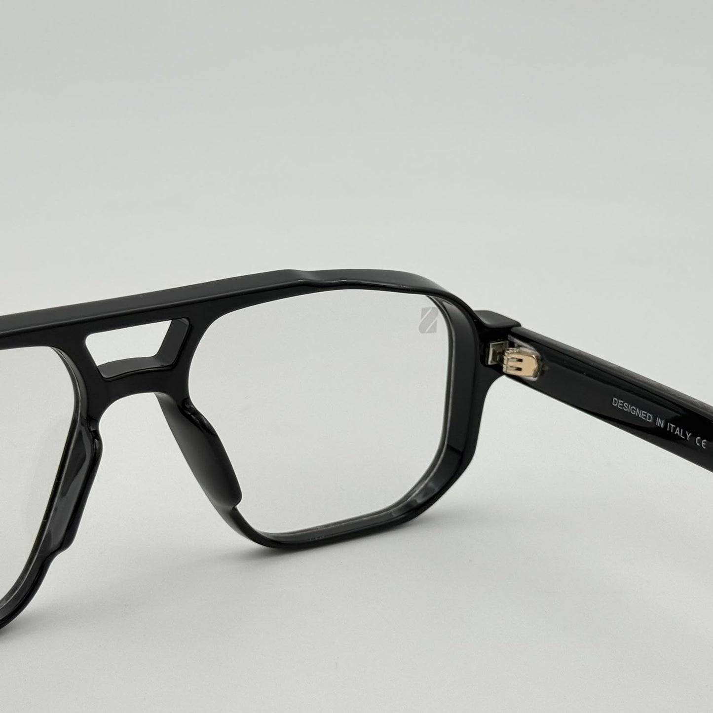 Spexone spexmith  glossy black & transparent  : premium sunglass for man & woman