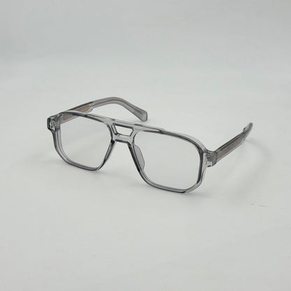 Spexone spexmith  glossy black & transparent  : premium sunglass for man & woman