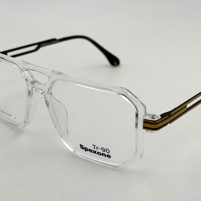 Spexone Tr-90 transparent white : premium eyewear for  man & woman