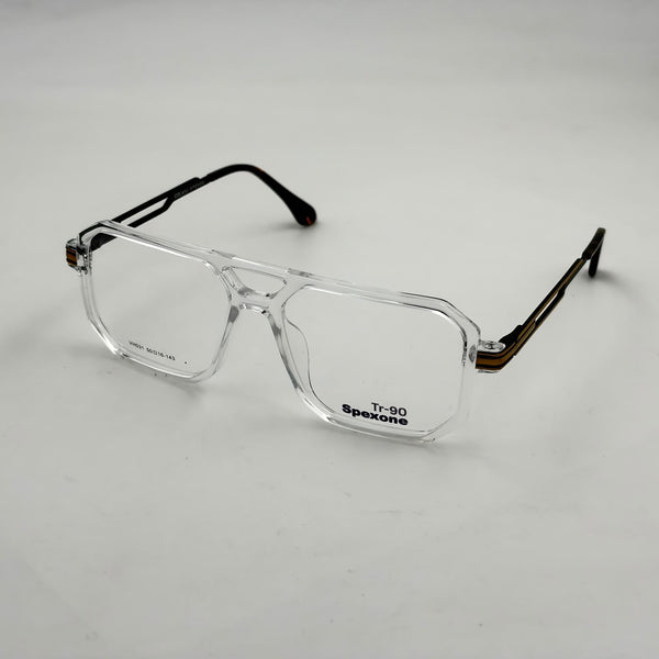 Spexone Tr-90 transparent white : premium eyewear for  man & woman