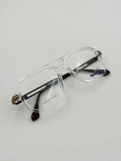 Spexone Tr-90 transparent white : premium eyewear for  man & woman
