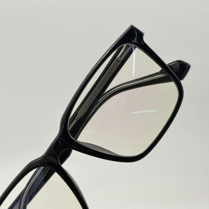 Spexone iconic glossy black: premium eyewear for  man & woman