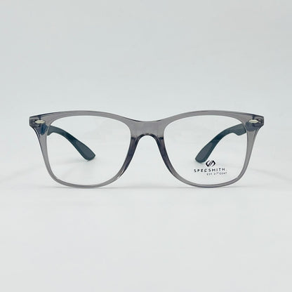 Spexone specsmith Translucent Grey soft square: premium eyewear for man & woman