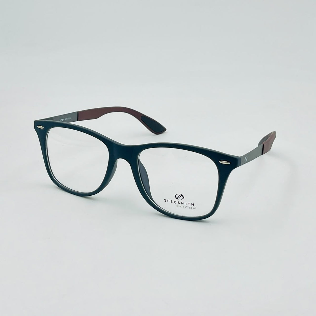 Spexone specsmith  Matte black soft square: premium eyewear for man & woman (Copy)