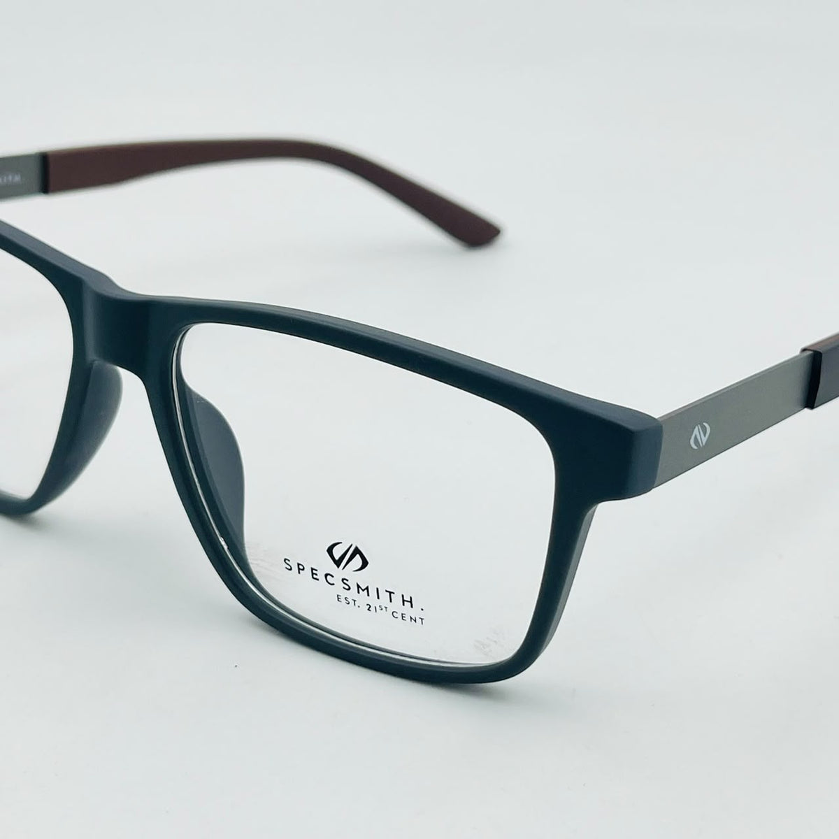 Spexone specsmith  Matte black soft square: premium eyewear for man & woman (Copy)